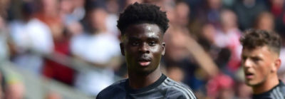 Bukayo Saka élu jouer anglais de l année en sélection