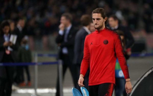 Sale temps pour Adrien Rabiot