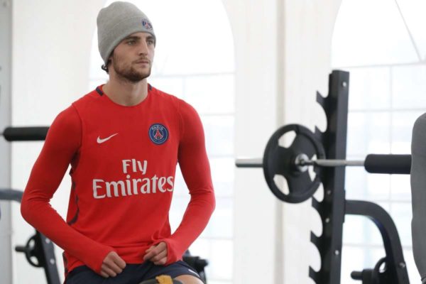 PSG : retour à l'entraînement pour Rabiot