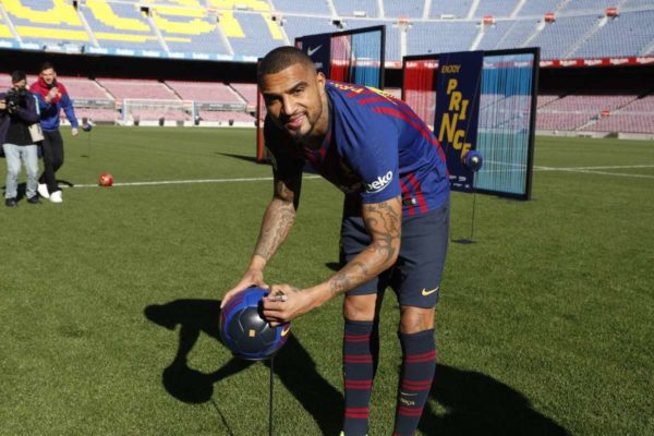 Kevin-Prince Boateng annonce son départ du FC Barcelone