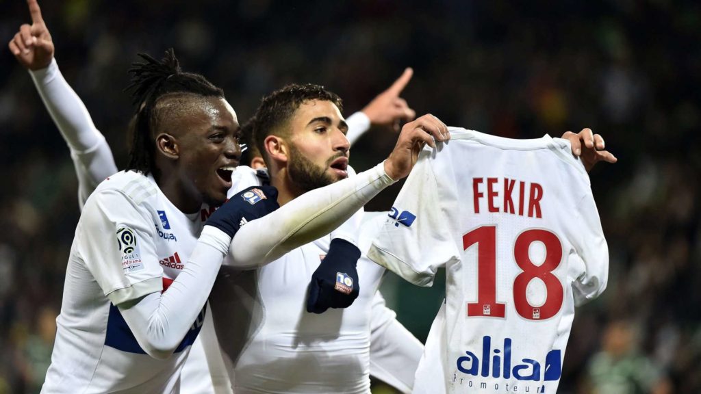 Nabil Fekir maillot derby