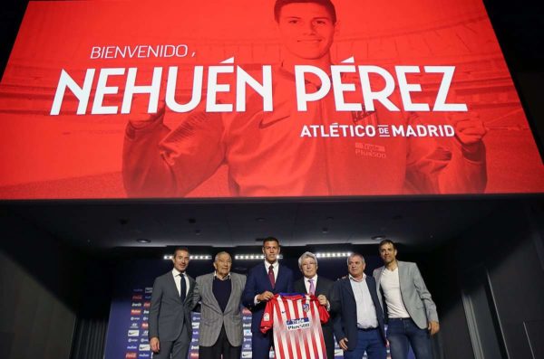 Atletico Madrid : la présentation de Nehuén Perez