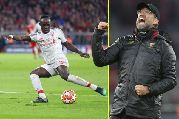 Jurgen Klopp espère que Mané va continuer sur sa lancée