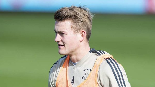 Matthijs de Ligt de retour à l’entraînement de l’Ajax