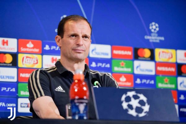 Juventus : confiance maintenue envers Allegri