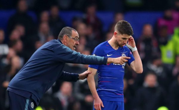 Chelsea : Jorginho pourrait encore suivre Maurizio Sarri à la Juve