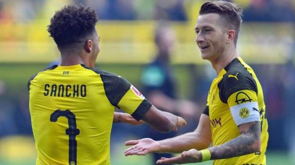 Bundesliga : Marcos Reus et Jadon Sancho plébiscités