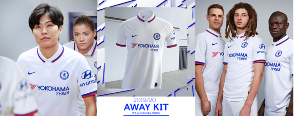 Chelsea : le maillot extérieur 2019/2020 dévoilé