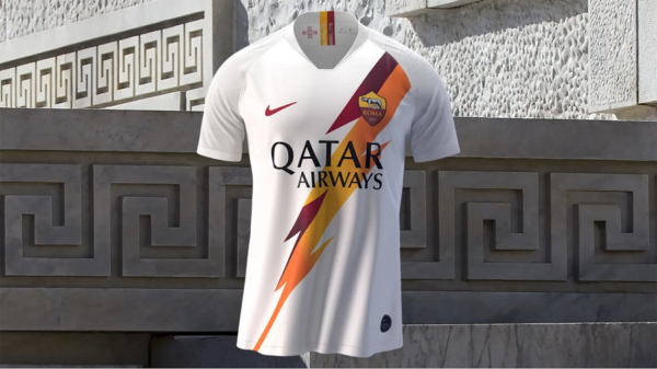 AS Roma : le maillot extérieur 2019/2020 dévoilé