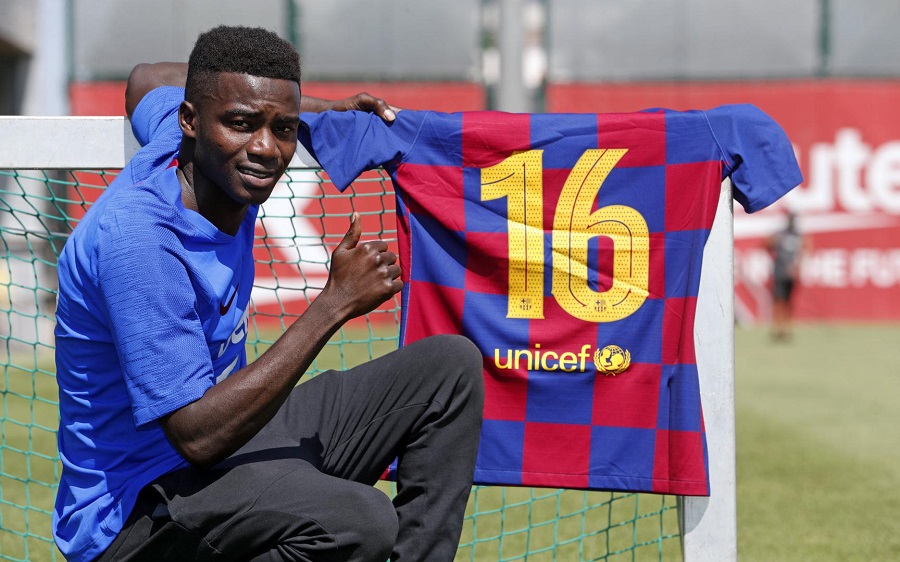 FC Barcelone : Moussa Wague signe son premier contrat pro