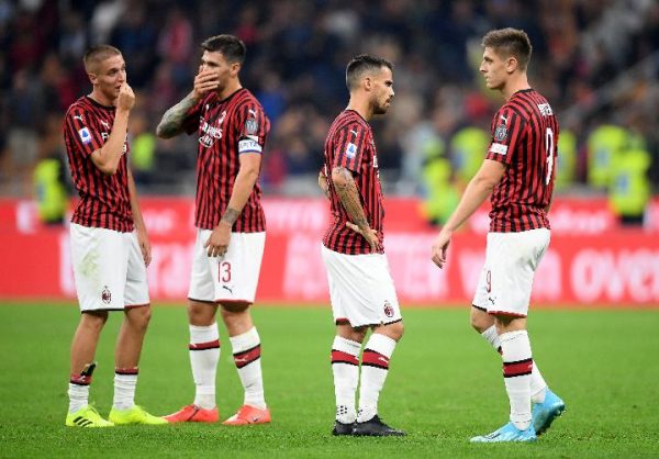 AC Milan : les galères continuent en Série A