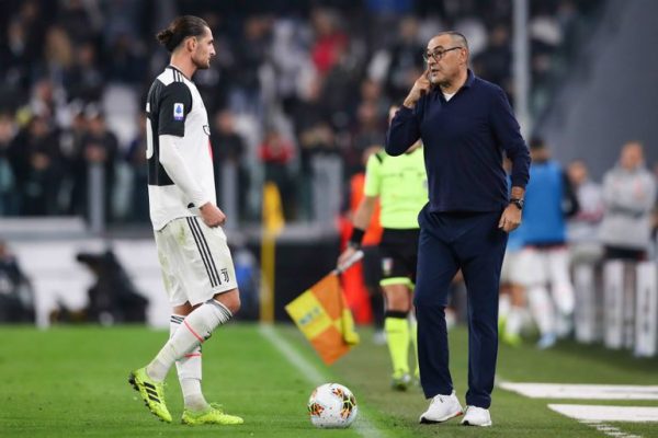 Juventus : Maurizio Sarri satisfait des progrès d’Adrien Rabiot