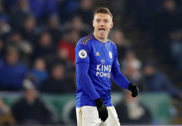 Leicester : Jamie Vardy innarêtable