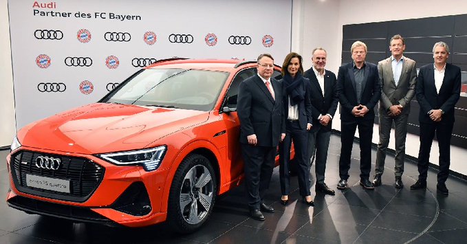 Le Bayern Munich poursuit son partenariat avec Audi