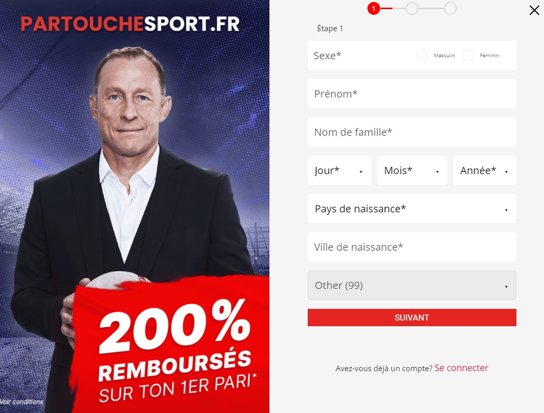 Code promo Partouche Sport