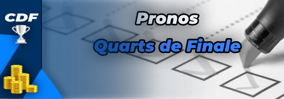 Pronostic Quarts de finale de Coupe de France