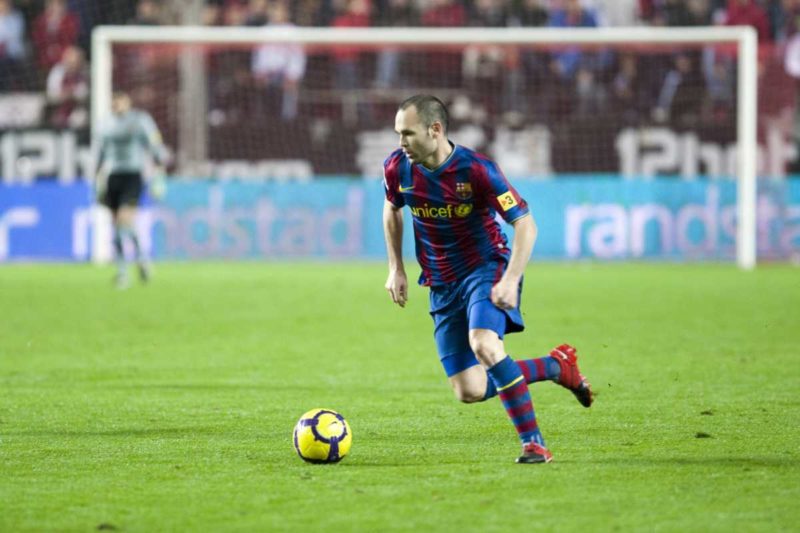 Andres Iniesra sous le maillot du FC Barcelone ! @ xagefotostockx xFelipexRodriguezx