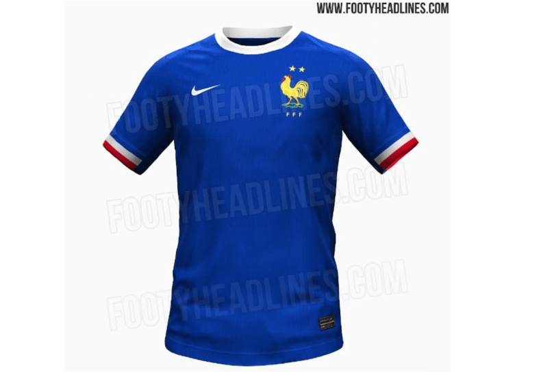 Équipe de France : Le maillot domicile de l’Euro 2024 a fuité