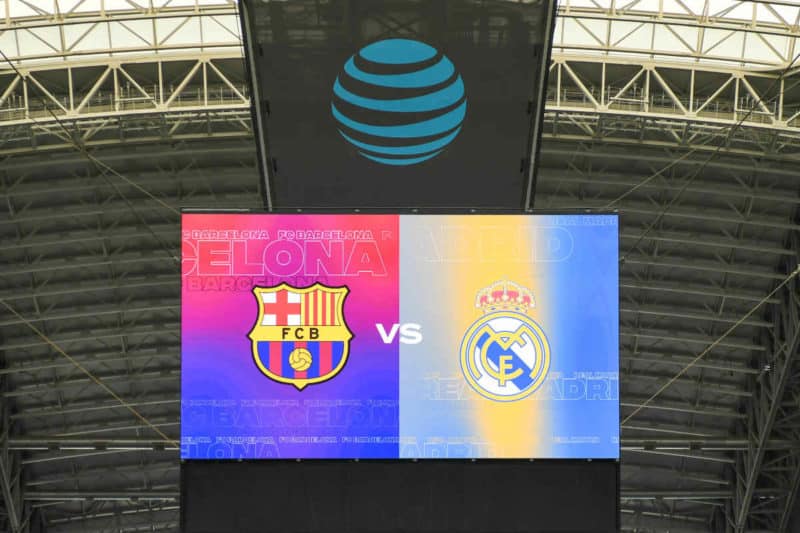 Real Madrid / Barcelona ©️IMAGO / Icon Sportswire