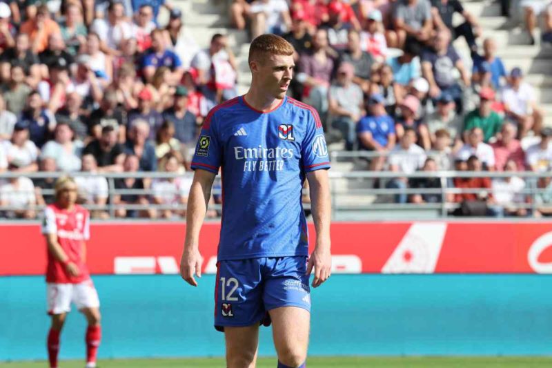 Jake O'brien sous les couleurs de l'OL