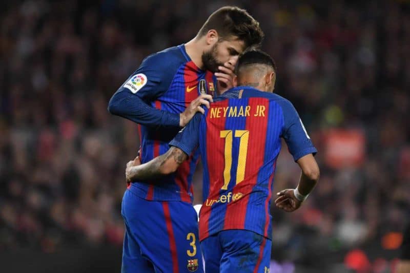 Gerard Piqué et Neymar scellent une alliance historique