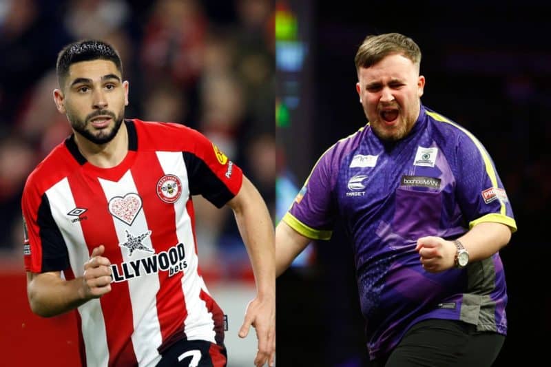 Neal Maupay vs Luke Littler ©️IMAGO / Action Plus