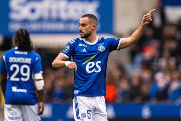 Strasbourg : Lucas Perrin file à Strasbourg