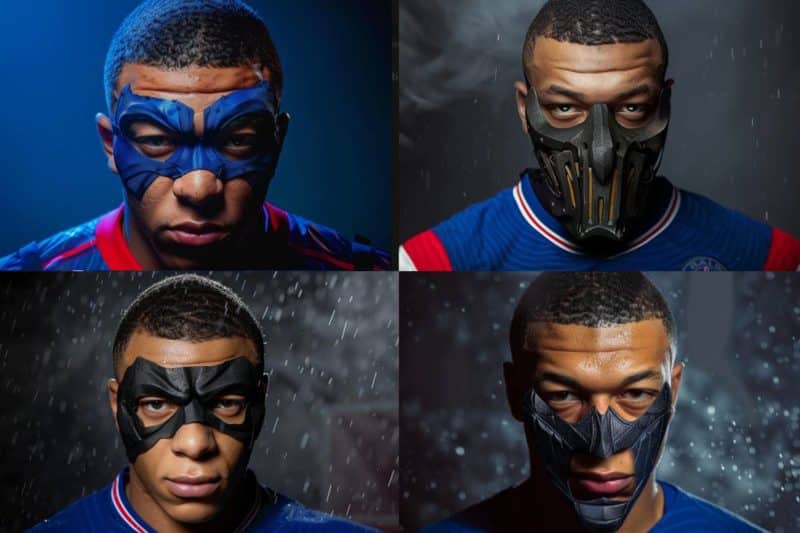 Kylian Mbappé jouera avec un masque