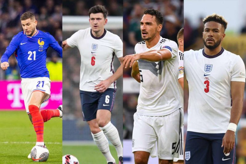 Lucas Hernandez, Harry Maguire, Mats Hummels et Reece James dans le 11 des absents de l'EURO 2024