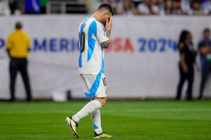 La panenka loupée de Lionel Messi à la Copa America 2024