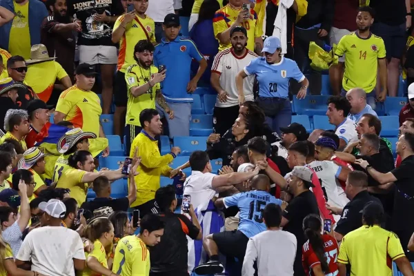 Copa America: Scène de chaos entre l’Uruguay et la Colombie