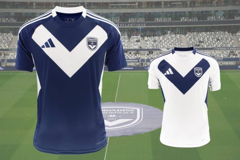 Le nouveau maillot des Girondins de Bordeaux pour le National 2