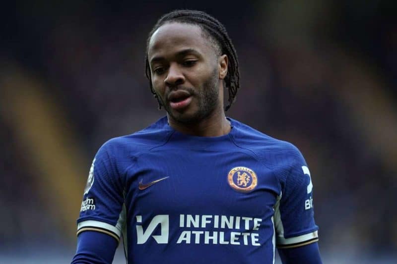 Raheem Sterling (Chelsea) a une touche à Londres