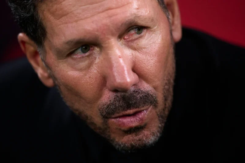 Diego Simeone en colère