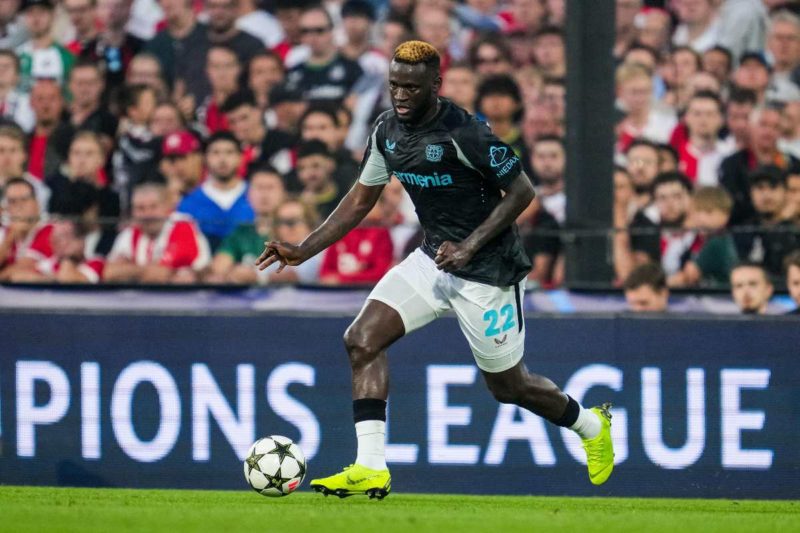 La passe folle de Victor Boniface contre Feyenoord en Ligue des Champions