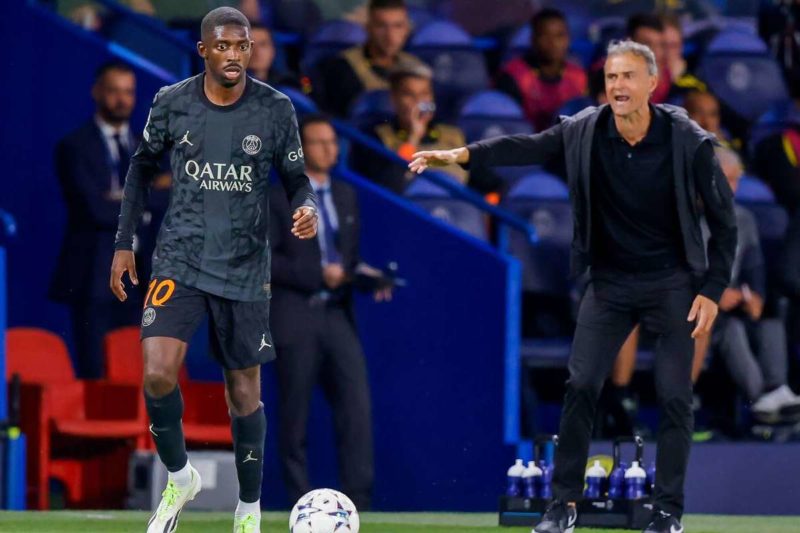 Luis Enrique ne veut pas d'Ousmane Dembele