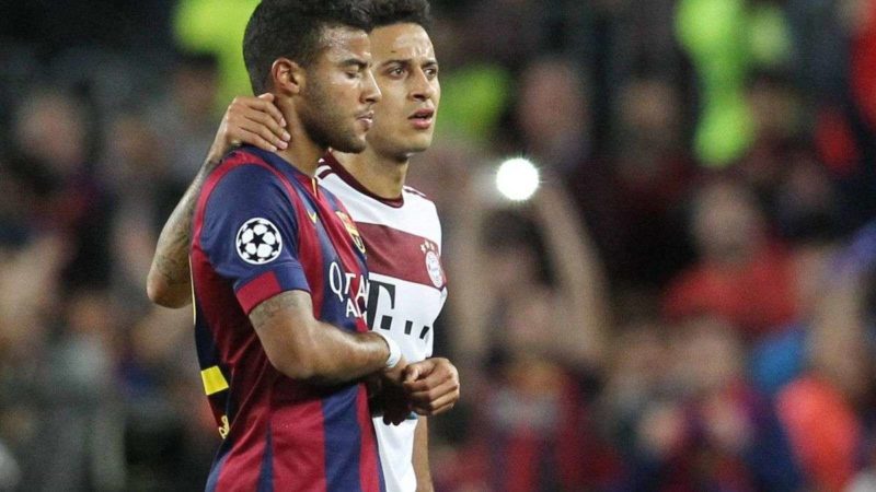 Thiago Alcantara et Rafinha