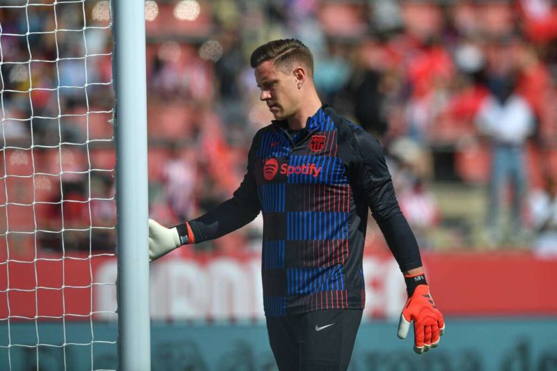 ter Stegen en Ligue des Champions avec le FC Barcelone, c'est difficile