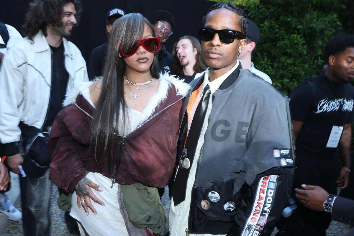 A$AP Rocky and Rihanna in the song “Racheter un Club de D4 Anglaise”