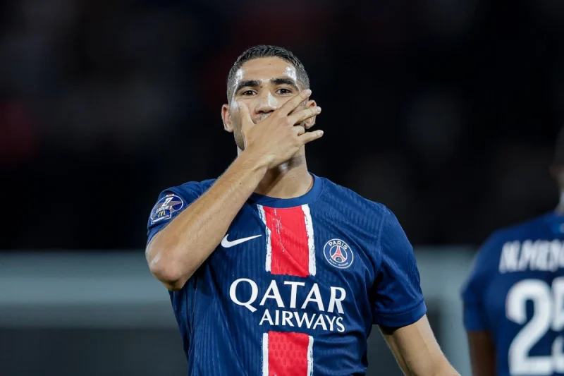 Achraf Hakimi et 5 autres joueurs de Ligue 1 dans l'équipe type de la C1