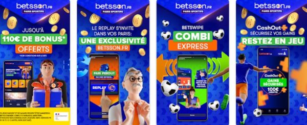 Application Betsson : jouez aux paris sportifs depuis votre mobile