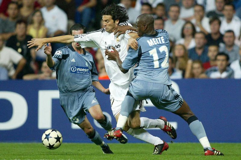 L'OM face au Real Madrid en 2003