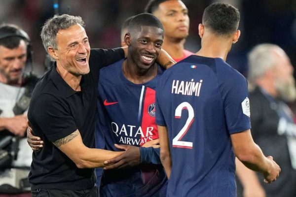 Nice – PSG : Le groupe du PSG avec Ousmane Dembélé!