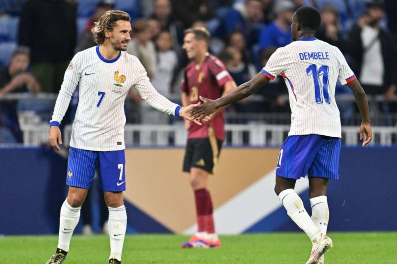 L'héritage laissé par Antoine Griezmann à Ousmane Dembele en Equipe de France