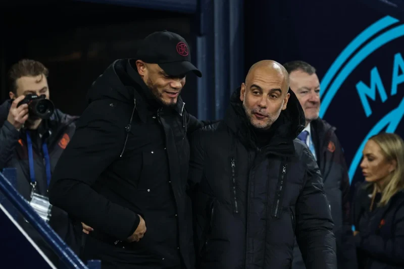 Pep Guardiola a conseillé Vincent Kompany