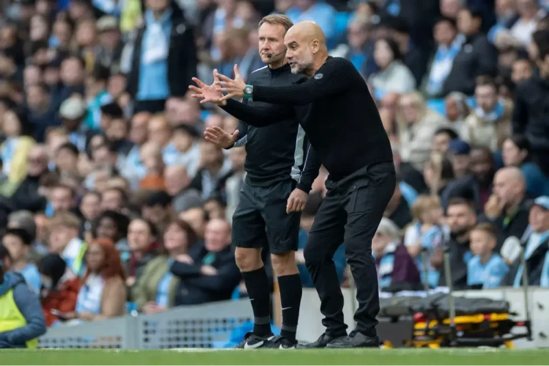 Pep Guardiola mécontent du comportement de la PL