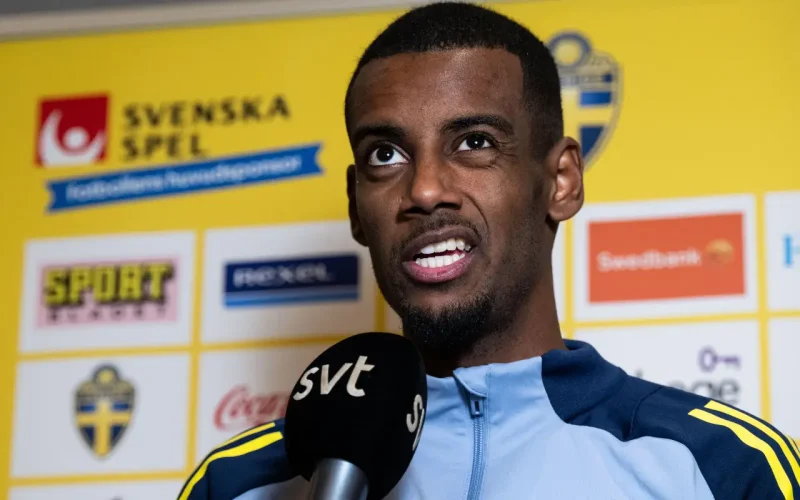 Alexander Isak refoule Arsenal