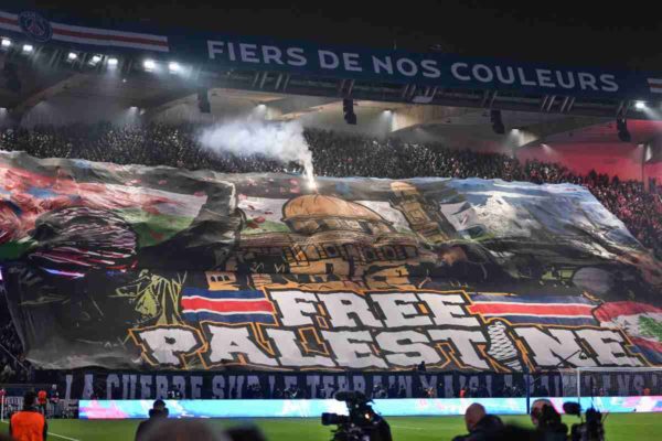 PSG : Tifo pro-Palestine, la décision choc de l’UEFA