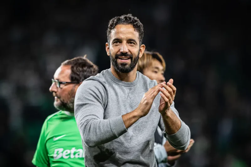 Le Staff de Ruben Amorim est arrivé à Old Trafford