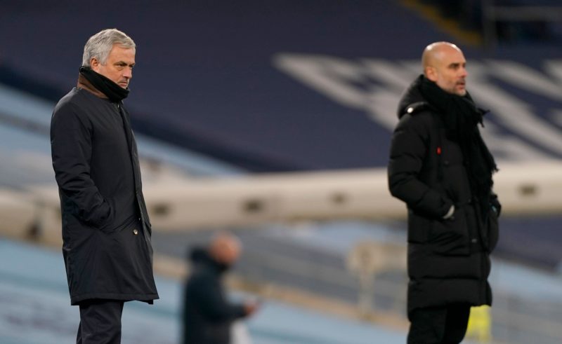 C’est la guerre entre José Mourinho et Pep Guardiola!